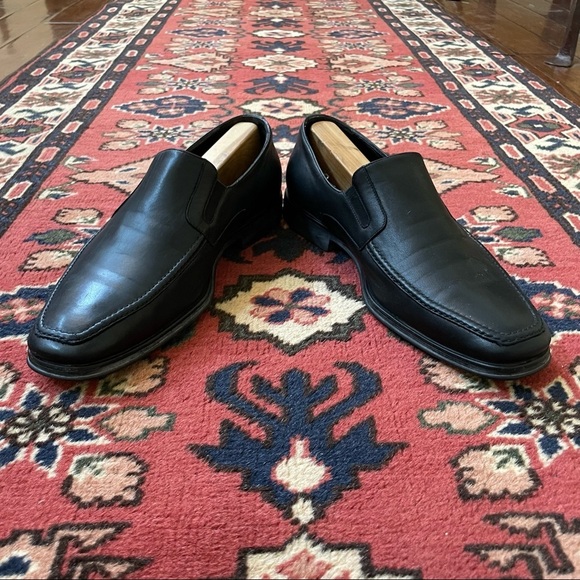 Bruno Magli Raging Leather Slip-Ons - Picture 2 of 10